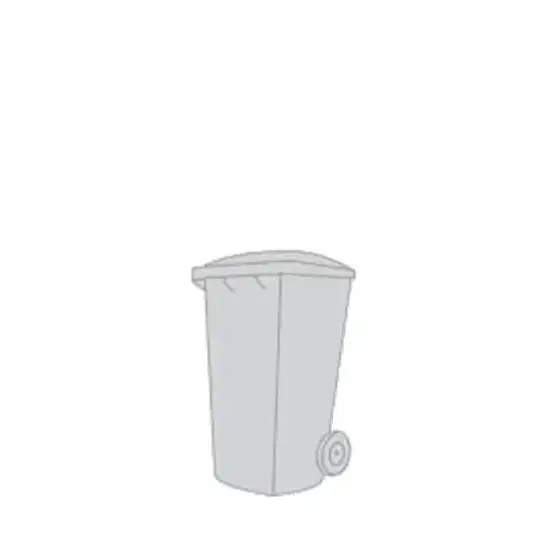 240 litre wheelie bin