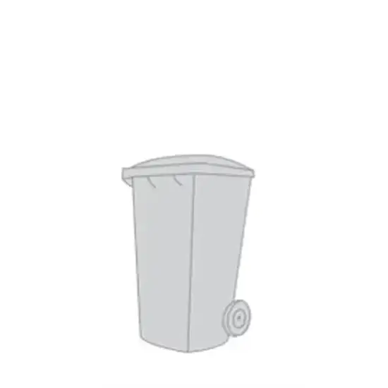 360 litre wheelie bin