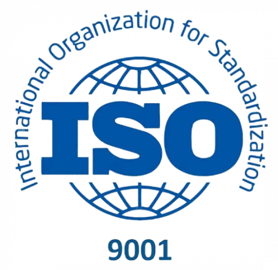 ISO 9001 certification logo